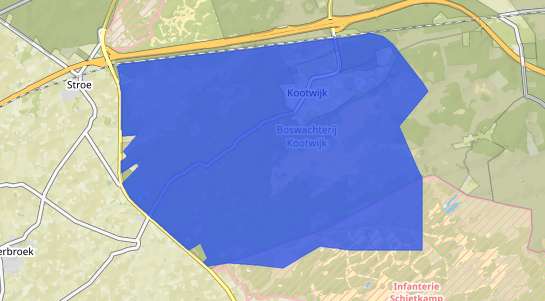 Prijs vastgoed Kootwijk