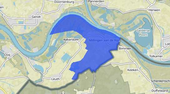 Prijs vastgoed Millingen aan de Rijn