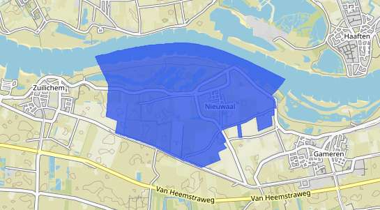 Prijs vastgoed Nieuwaal