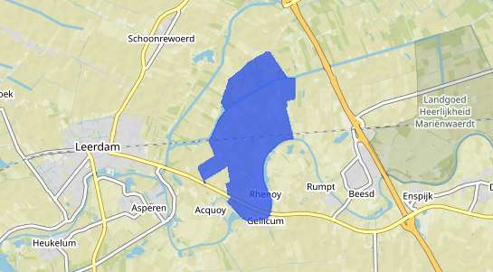 Prijs vastgoed Rhenoy