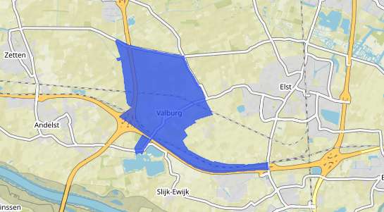 Prijs vastgoed Valburg