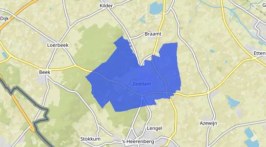 Prijs vastgoed Zeddam
