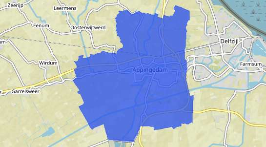 Prijs vastgoed Appingedam