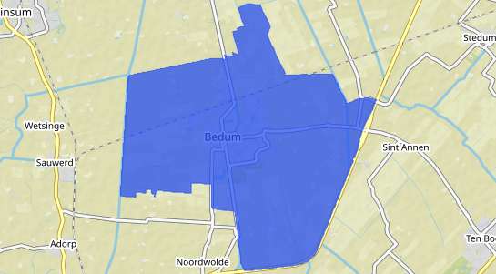 Prijs vastgoed Bedum