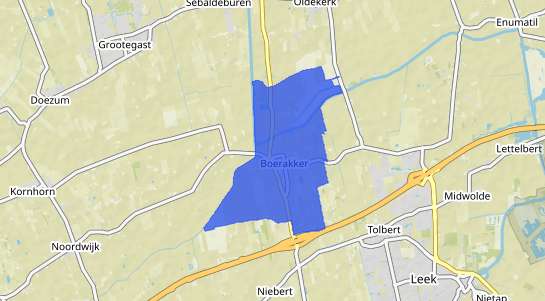 Prijs vastgoed Boerakker