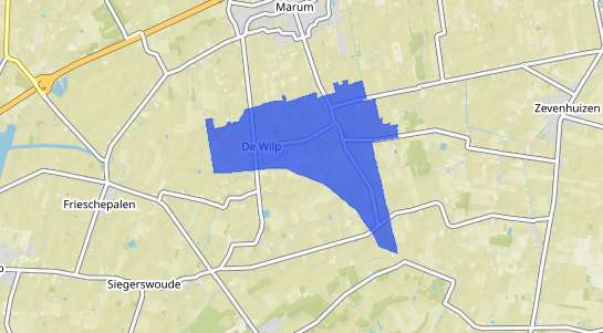 Prijs vastgoed De Wilp