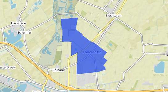 Prijs vastgoed Froombosch