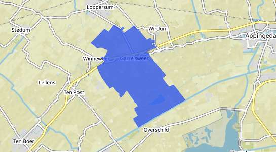 Prijs vastgoed Garrelsweer