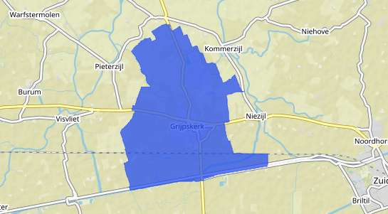 Prijs vastgoed Grijpskerk