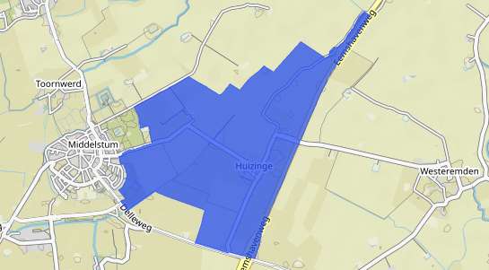 Prijs vastgoed Huizinge