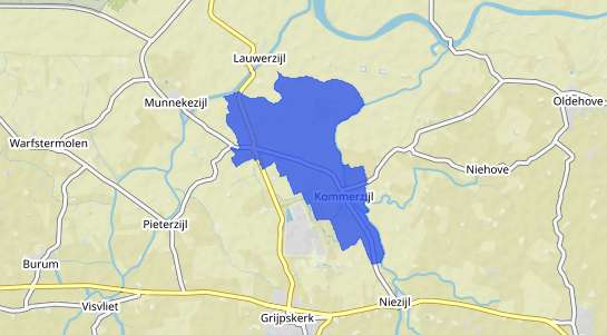 Prijs vastgoed Kommerzijl