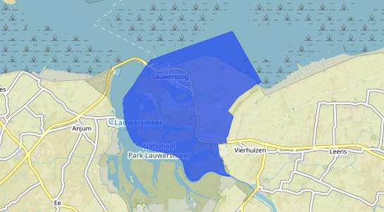Prijs vastgoed Lauwersoog