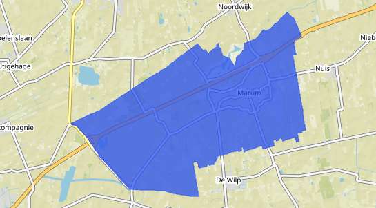 Prijs vastgoed Marum