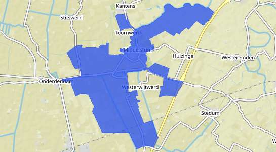 Prijs vastgoed Middelstum