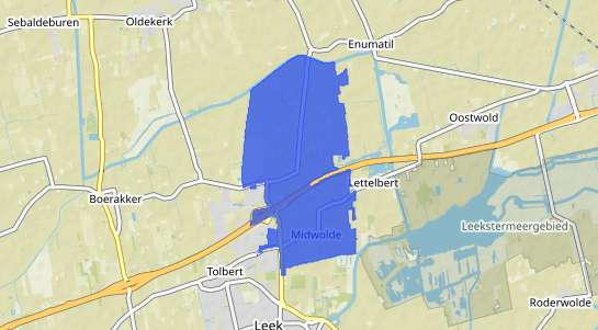 Prijs vastgoed Midwolde