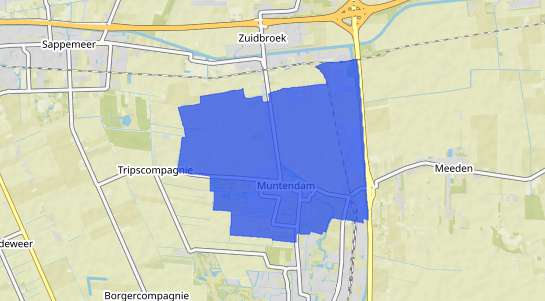 Prijs vastgoed Muntendam