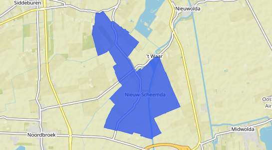Prijs vastgoed Nieuw Scheemda