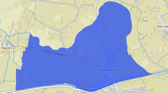 Prijs vastgoed Noordhorn