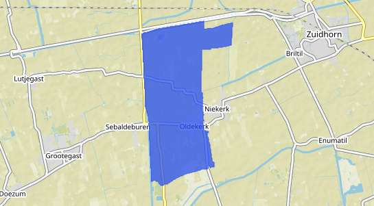 Prijs vastgoed Oldekerk