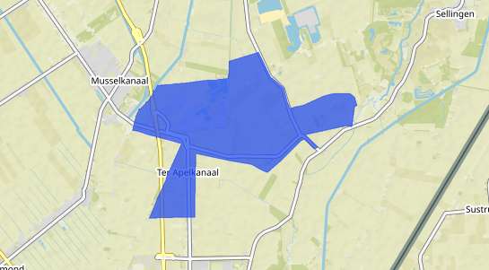 Prijs vastgoed Ter Apelkanaal