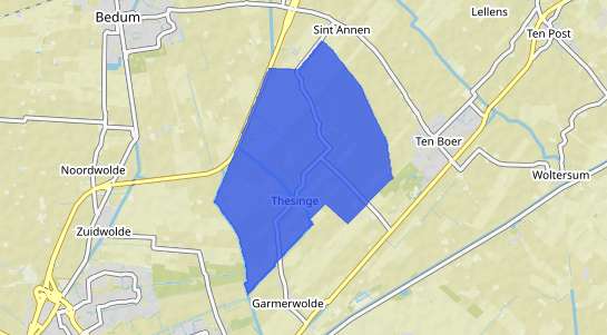 Prijs vastgoed Thesinge