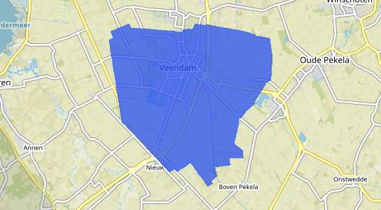 Prijs vastgoed Veendam