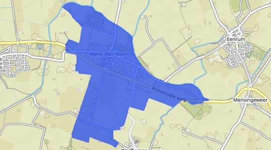 Prijs vastgoed Wehe-den Hoorn