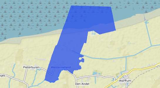 Prijs vastgoed Westernieland