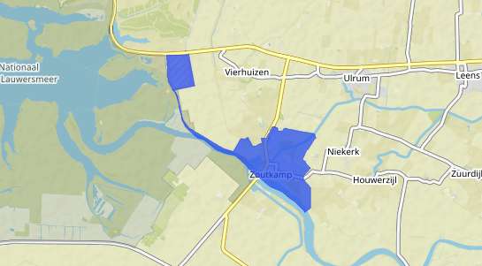 Prijs vastgoed Zoutkamp