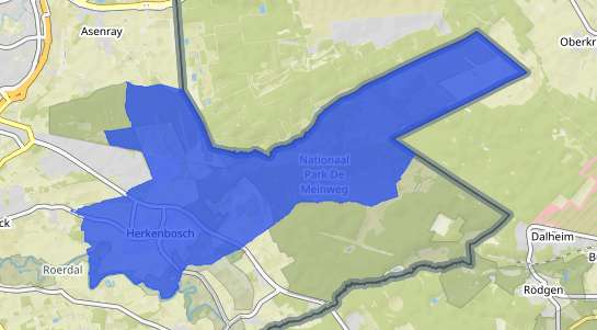 Prijs vastgoed Herkenbosch