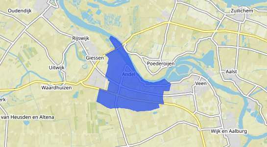 Prijs vastgoed Andel