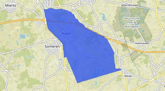 Prijs vastgoed Asten