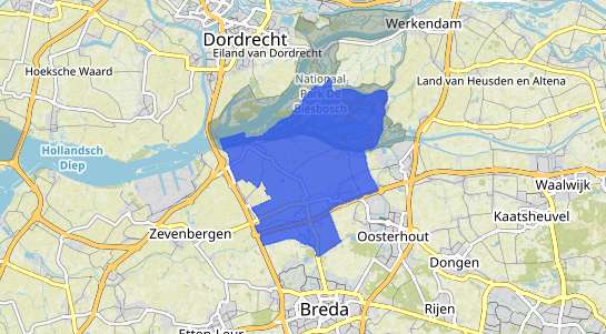 Prijs vastgoed Drimmelen