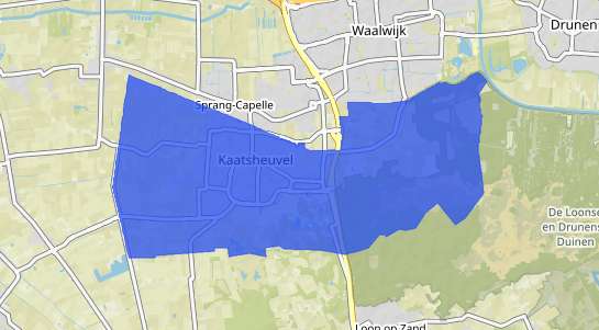 Prijs vastgoed Kaatsheuvel