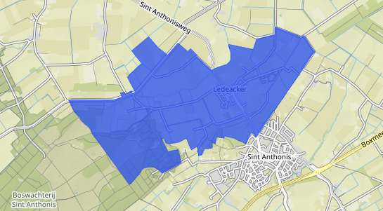Prijs vastgoed Ledeacker
