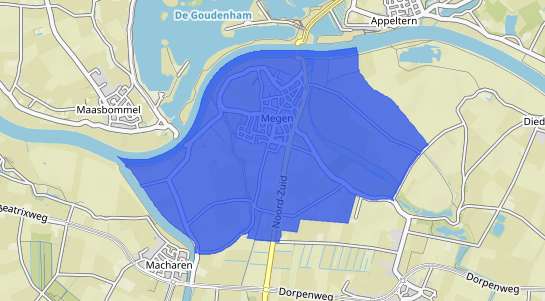 Prijs vastgoed Megen