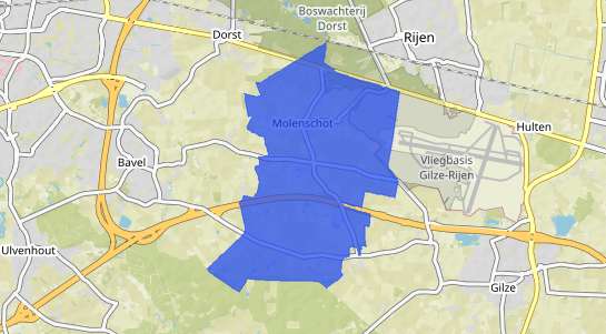 Prijs vastgoed Molenschot