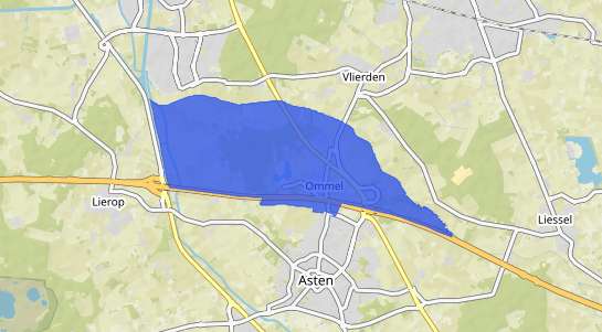 Prijs vastgoed Ommel