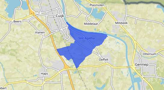 Prijs vastgoed Sint Agatha