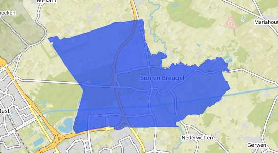 Prijs vastgoed Son en Breugel