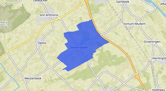 Prijs vastgoed Stevensbeek