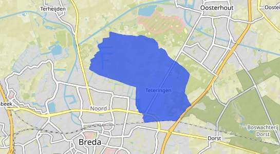 Prijs vastgoed Teteringen