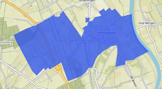 Prijs vastgoed Vierlingsbeek