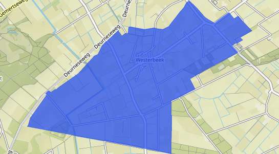 Prijs vastgoed Westerbeek