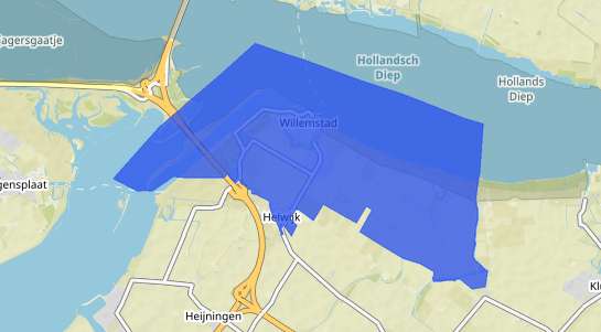 Prijs vastgoed Willemstad