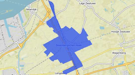 Prijs vastgoed Zevenbergschen Hoek