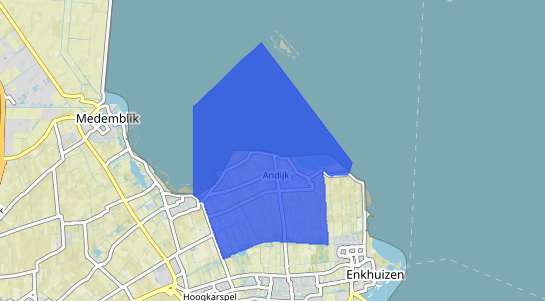 Prijs vastgoed Andijk