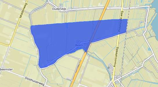 Prijs vastgoed Beets