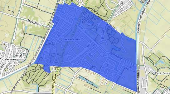 Prijs vastgoed Bennebroek