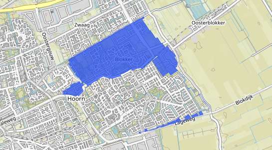 Prijs vastgoed Blokker